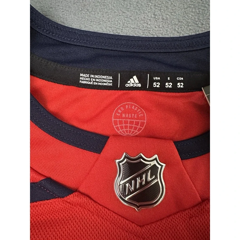 Adidas Primegreen Washington Capitals Authentic Home  Jersey, Mens Size 52